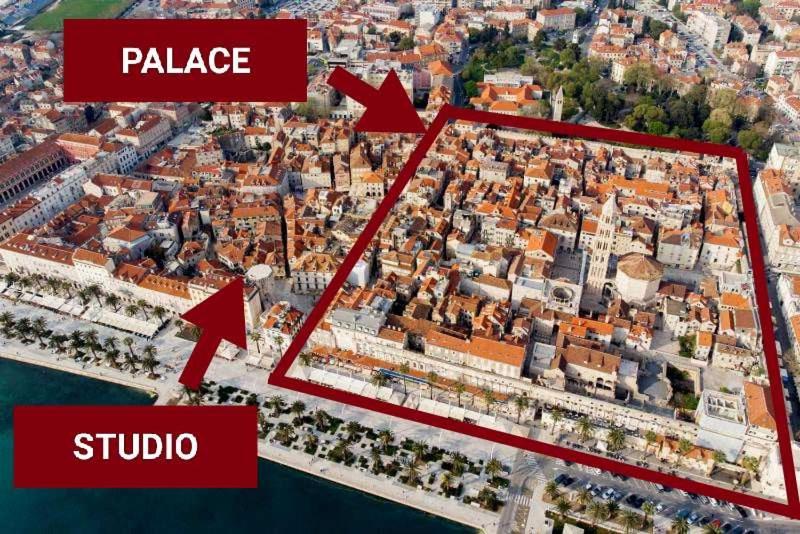 Old Town Tower Split Apartment Bagian luar foto